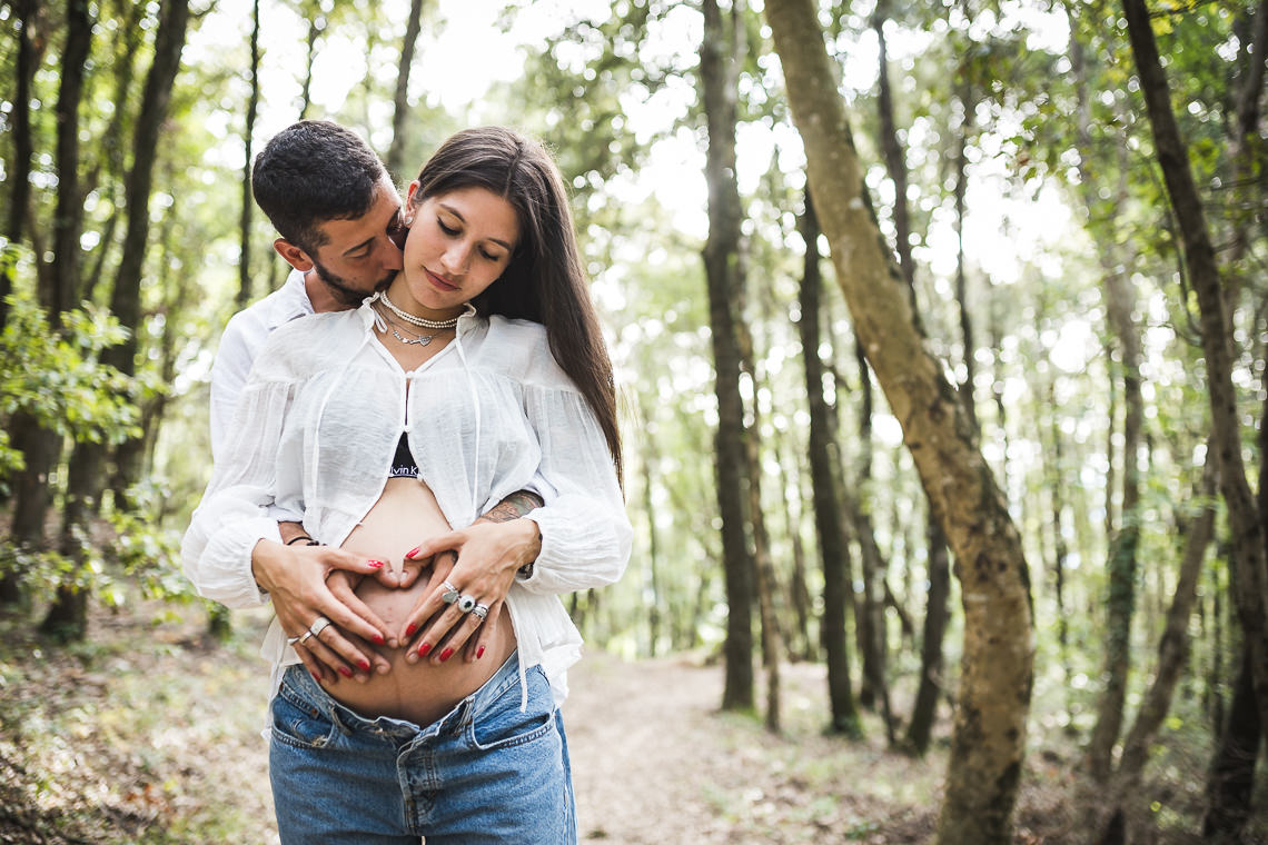 Maternity nel bosco